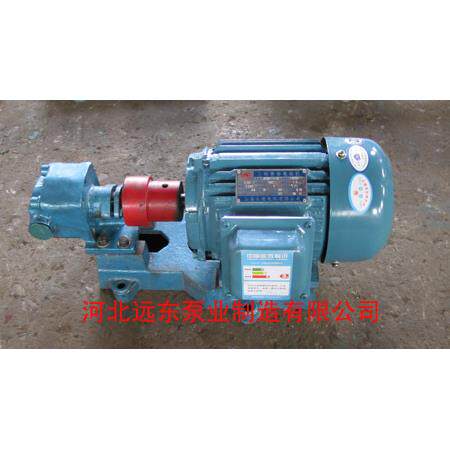 BCB20/0.6A摆线内啮合齿轮泵流量1.5m3/h配电机1.1kw-4