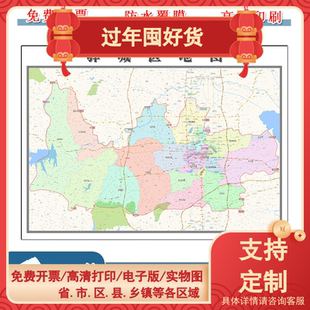 驿城区地图90cm现货河南省驻马店市高清行政交通区域划分新款墙贴
