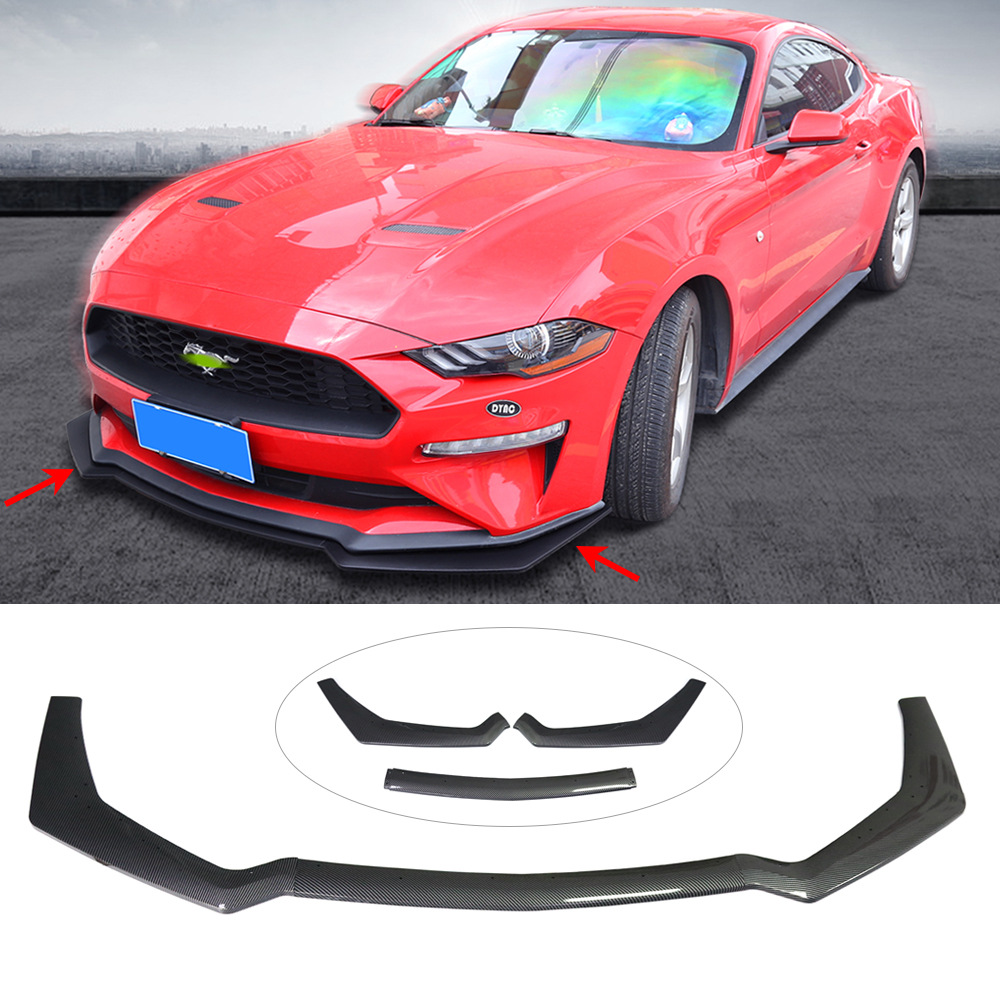 福特野马改装前唇mustang三段式