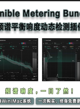 Sonible Metering Bundle 含True Balance与True Level 计量插件