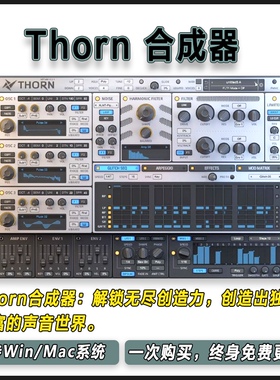 Dmitry Sches Thorn 合成器EDM电子音乐编曲制作插件