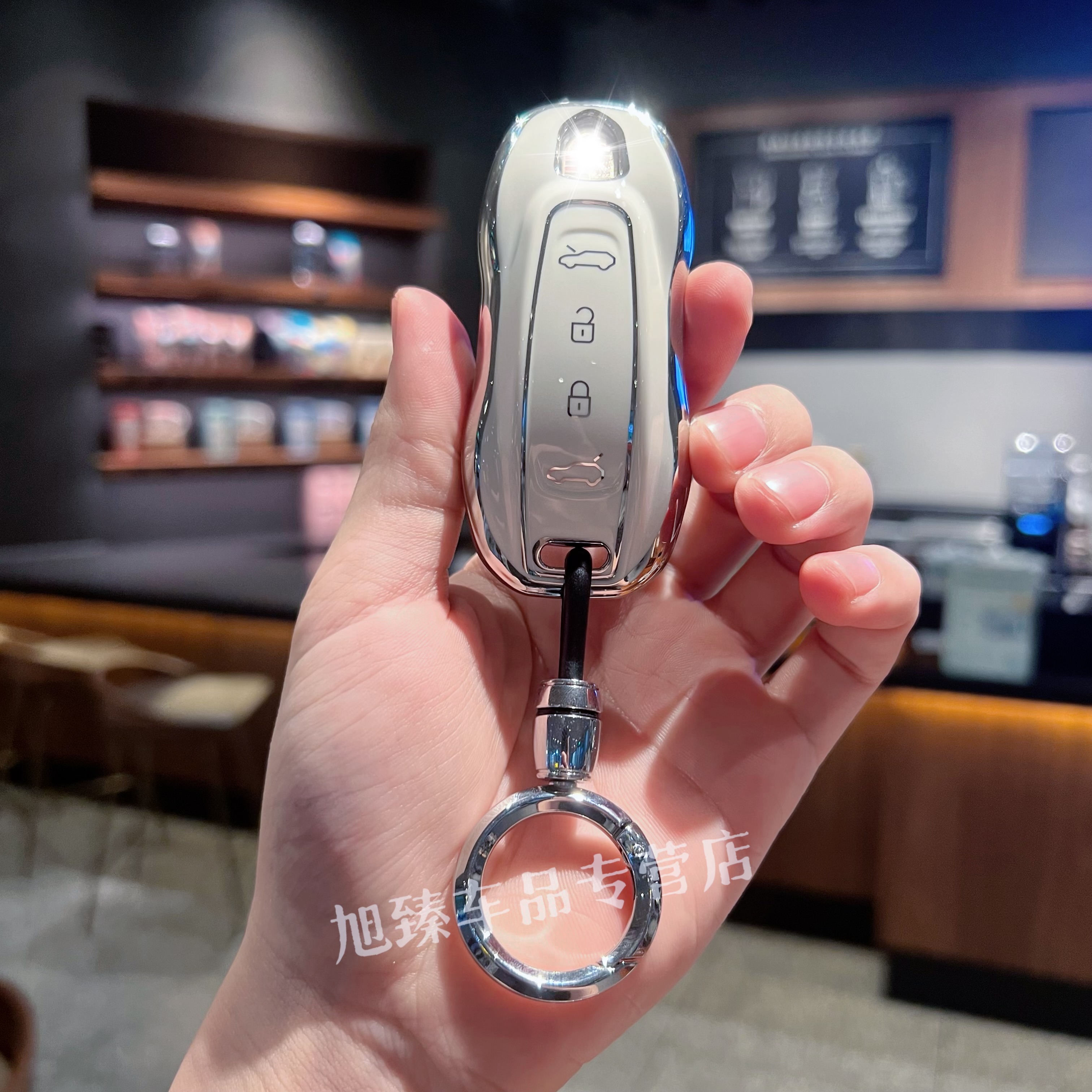 2025款保时捷macanEV车钥匙套