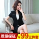 套装 显瘦气质短袖 女时尚 职业装 夏季 韩版 西装 美容师酒店前台工作服