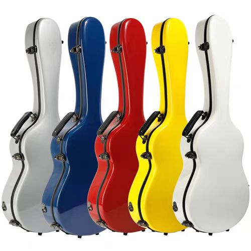 收藏宝贝 现货热销玻璃钢吉他盒 木吉他盒子 39寸 、40寸、41寸