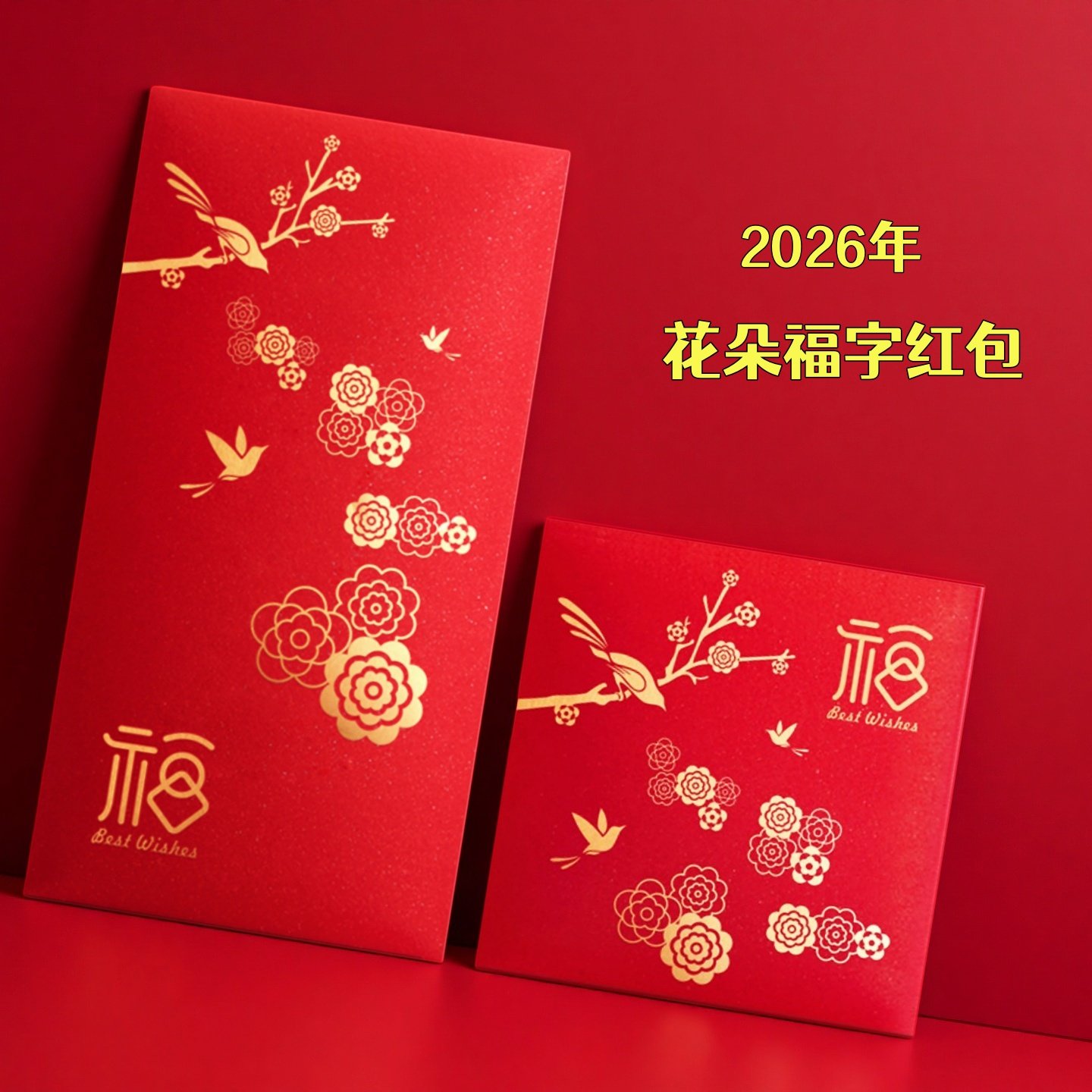 马年春节红包小号利是封方形2026新款过年福字新年红包袋定制LOGO,节庆用品/礼品,红包/利是封,淘宝优惠券,粉丝福利购,淘宝优惠卷