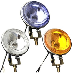 苏亚锐超亮货车12v24v小太阳腰灯边灯轮胎倒车灯3寸4聚光汽车射灯