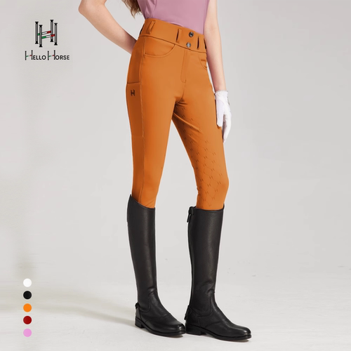 Hello Horse意大利品牌专业马术裤子儿童马术服骑士装备骑马裤女