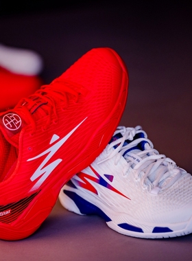 Fencing star专业版银河击剑鞋儿童成人红色白色防滑耐磨运动鞋