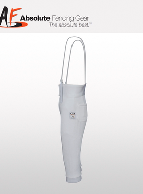 AFabsolute fecing gearCFA尼龙击剑裤比赛450N 认证比赛训练裤