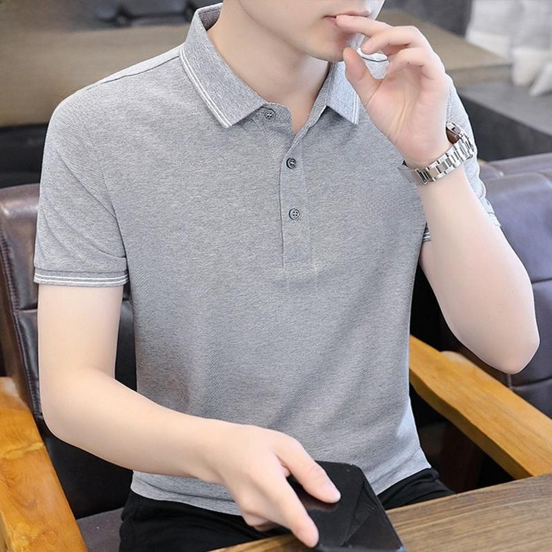 名牌男士短袖t恤夏季商务