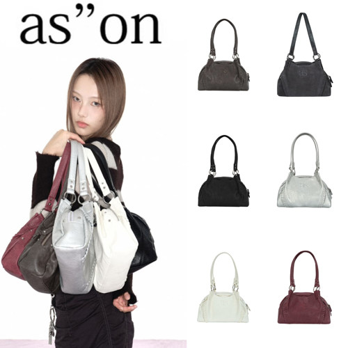 韩国小众品牌ason流浪包博主同款机车单肩腋下包大容量手提包