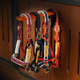 Cavassion马笼头防磨笼套牵马 多色自由搭配 洛奇马具8218099