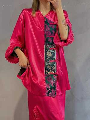 小众设计师开衫24年春夏新中式