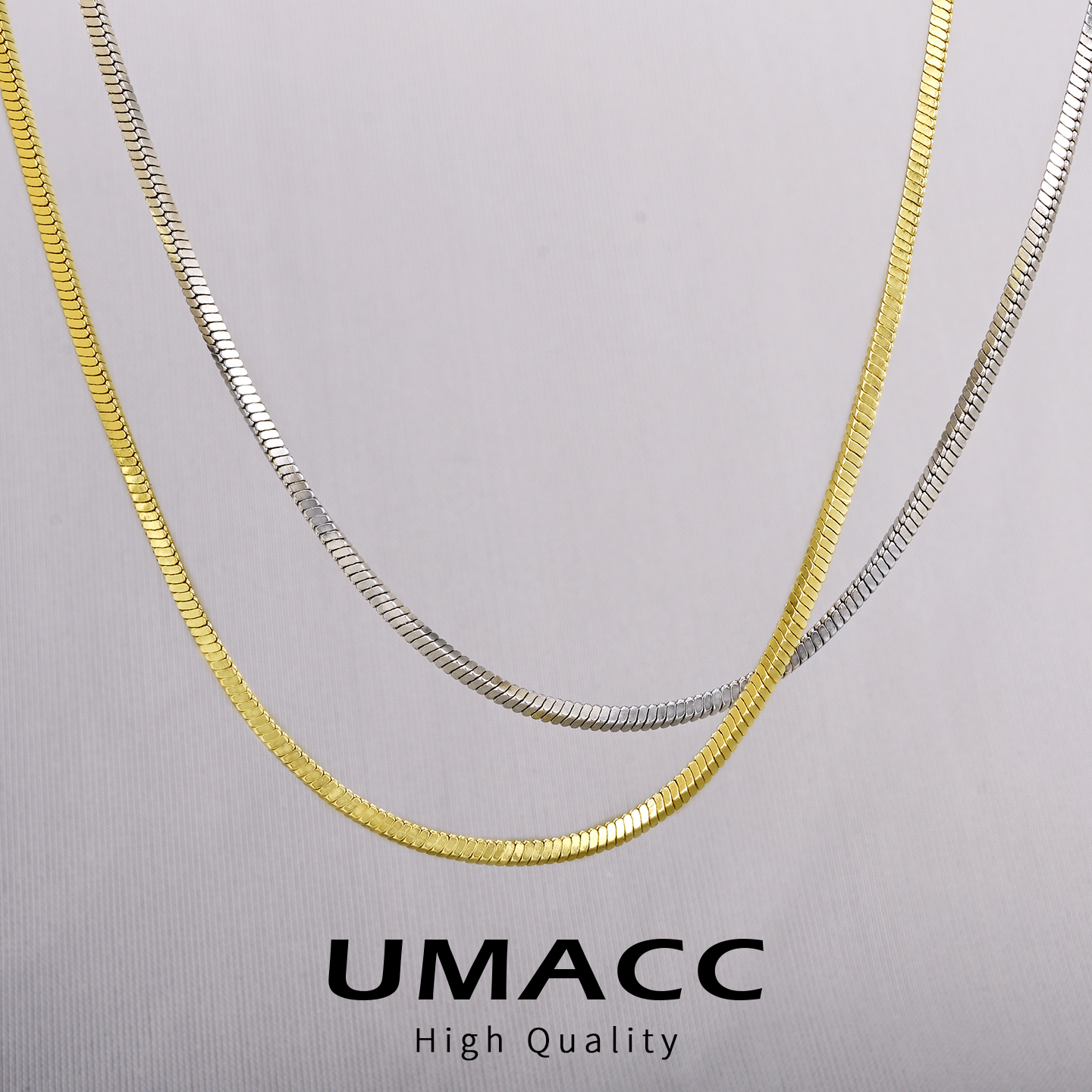 叠戴素链长项链毛衣链秋冬毛衣链