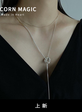 小众设计项链韩系ins长项链叠戴