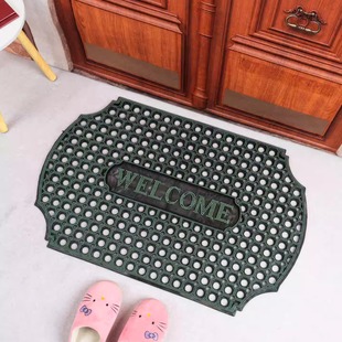 入户门地垫进门蹭土家用防滑门外蹭脚垫室外镂空垫子门口塑料门垫