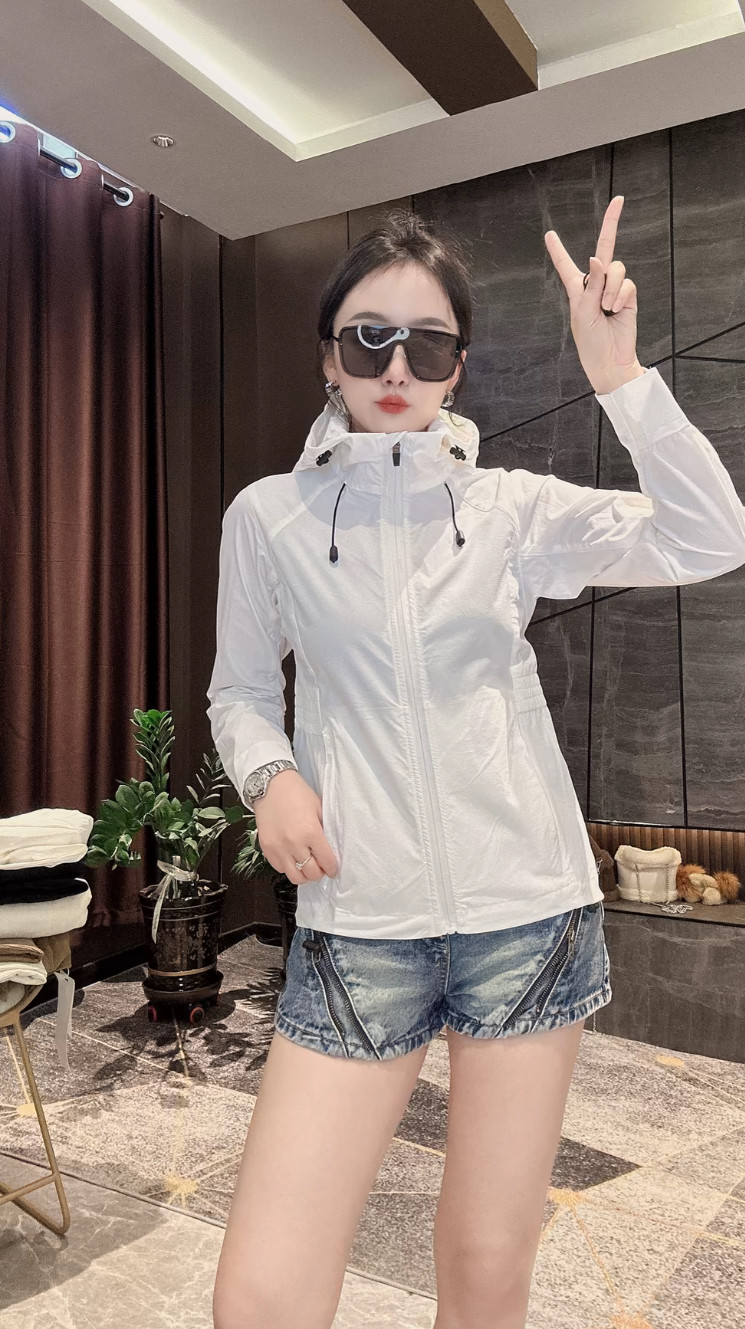 欧货时尚连帽防晒衣外套女欧洲站2026春夏薄款洋气百搭防晒服上衣