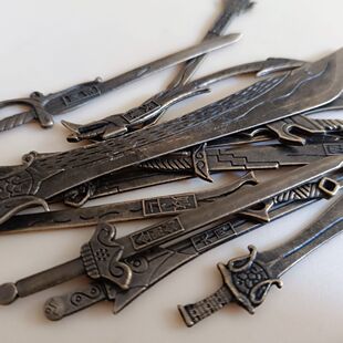 儿童玩具刀剑模型宝刀三国演义关羽曹丕收藏古代战争兵器男孩玩具