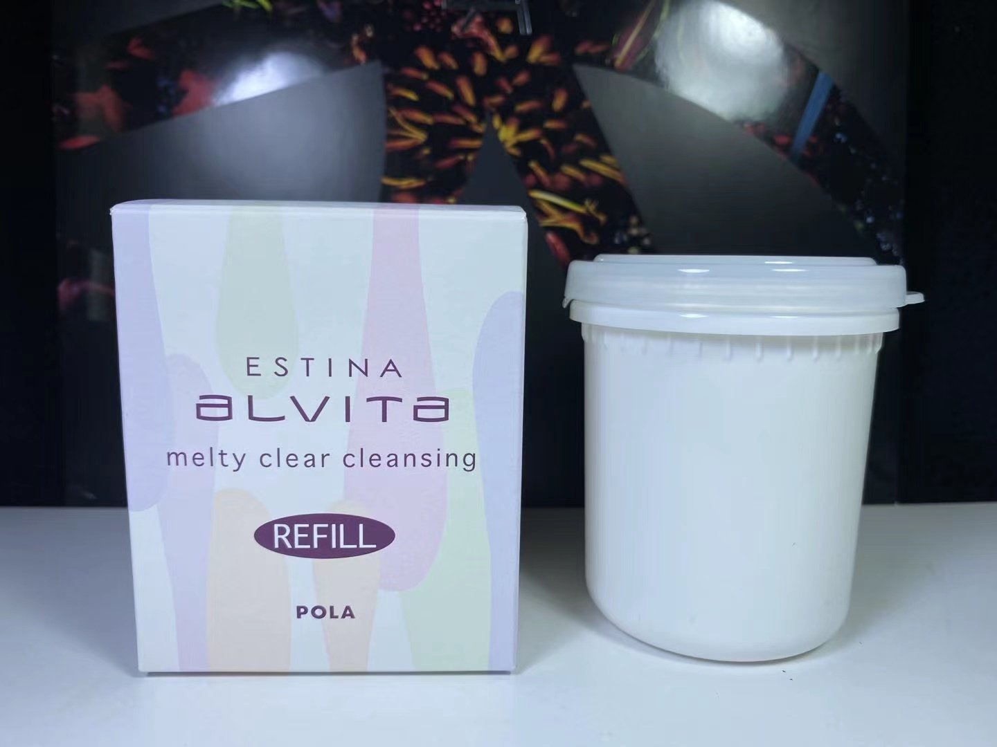 现货日本本土POLA宝丽ESTINA ALVITA焕颜系列按摩膏乳100g替换装