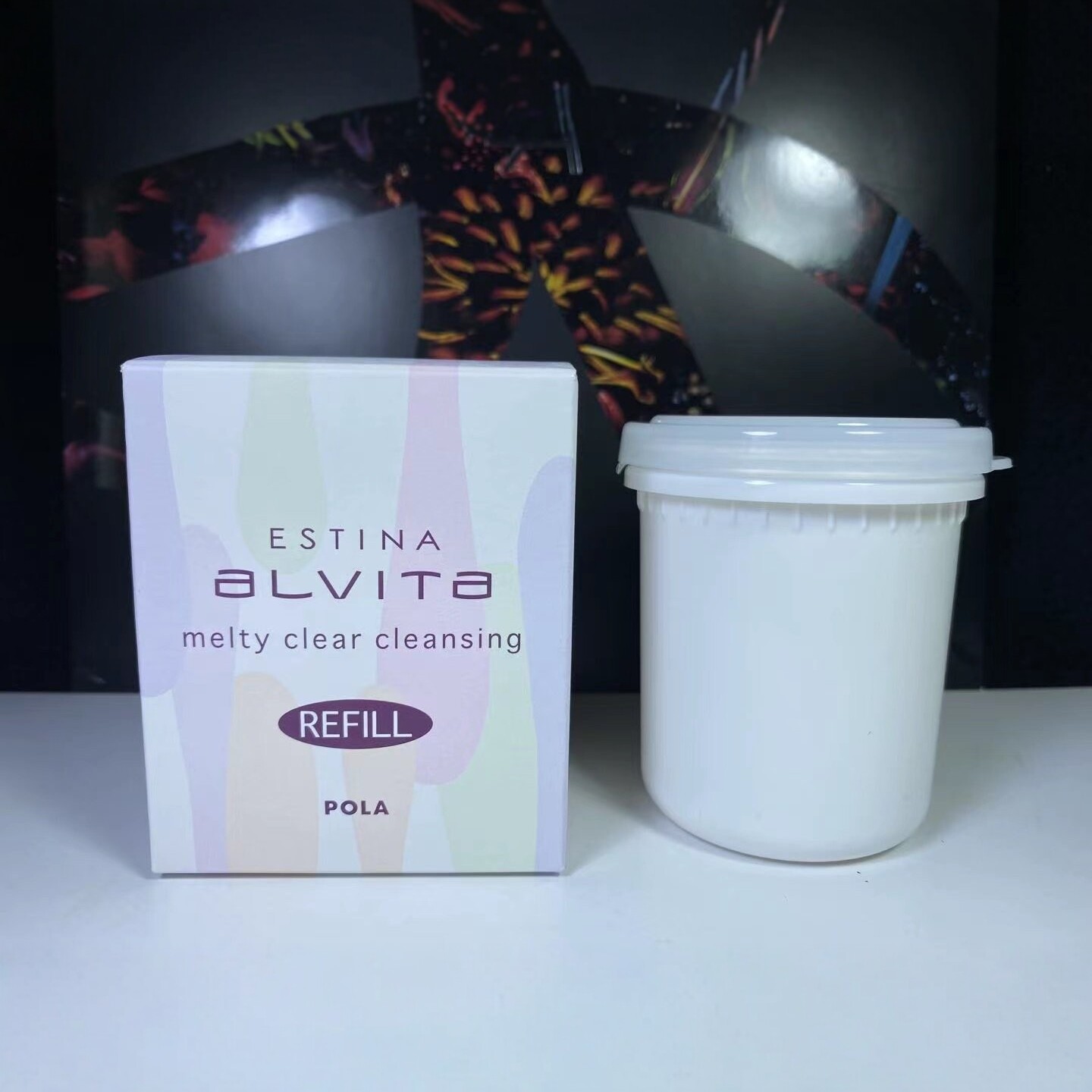 现货日本本土POLA宝丽ESTINA ALVITA焕颜系列按摩膏乳100g替换装