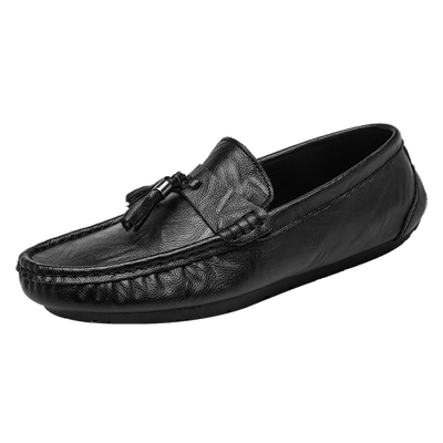 夏季豆豆鞋男鞋真皮软底潮流韩版