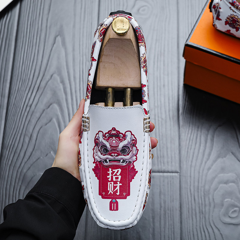 2026新款高级感豆豆鞋男真皮软底一脚蹬懒人透气46大码47休闲皮鞋,流行男鞋,乐福鞋（豆豆鞋）,淘宝优惠券,粉丝福利购,淘宝优惠卷