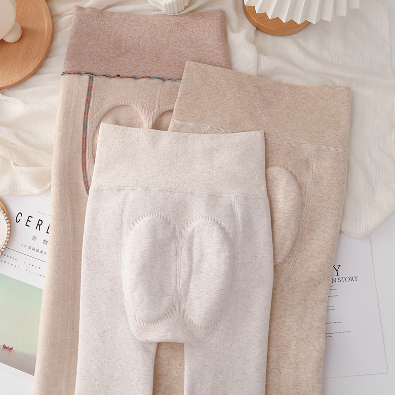 打底裤秋冬外穿加绒高腰踩脚保暖