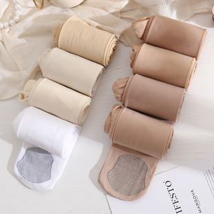 春秋薄款 光腿自然神器日系裸感肉肤色打底袜中厚防勾丝肉色丝袜女