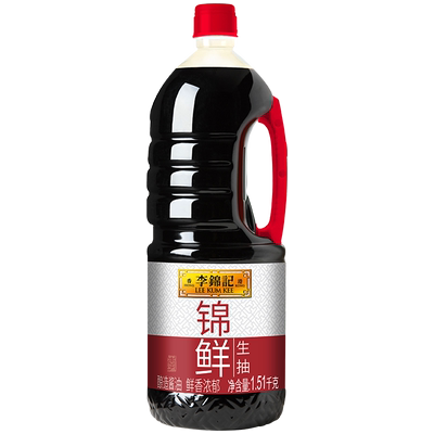 李锦记金标特级生抽1.54kg*2瓶