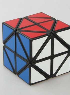 蓝蓝 直升机魔方 十二轴转棱正六面体异形魔方  Helicopter Cube