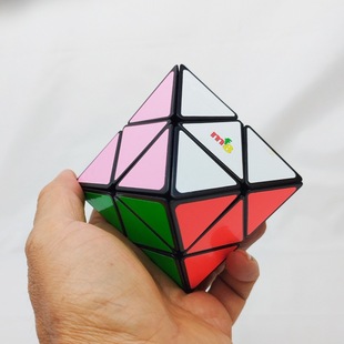 魔方吧 斜转二阶八面体魔方 2x2 octahedral cube  原色限量版