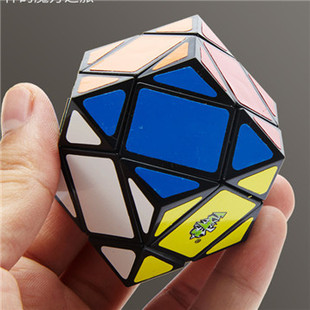 蓝蓝 菱面三阶魔方 3阶6轴12面 3阶变形异形魔方