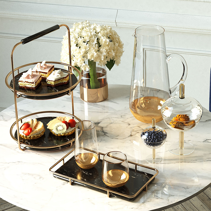 bencross水果托盘点心架浴室收纳架蛋糕架干果盘下午茶点心架双层|ruв категории Домашний быт, декоративная посуда, компот/корзина фруктов - от Buy2taobao.com для оказания профессиональной услуги покупки агента Taobao