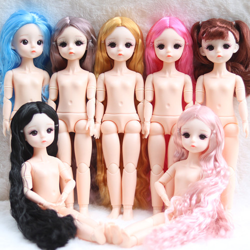 diy厘米关节过家家洋娃娃女孩