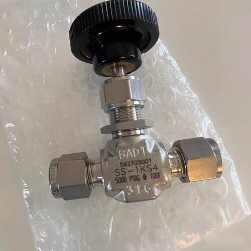 世伟洛克SS-1KS4不锈钢整体式阀帽针阀