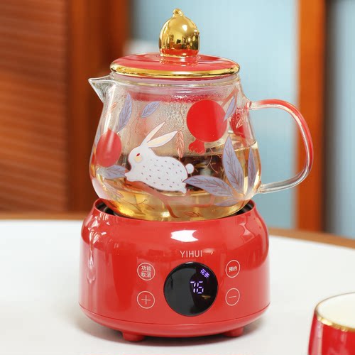 养生壶多功能家用办公室小型玻璃煮茶器花茶生日礼物送闺蜜女生