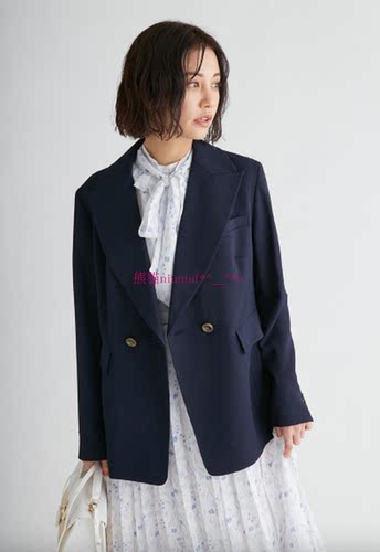 原厂追加单！气质范儿~Ce1f0rd 翻领长袖休闲西装外套 CWFJ221031