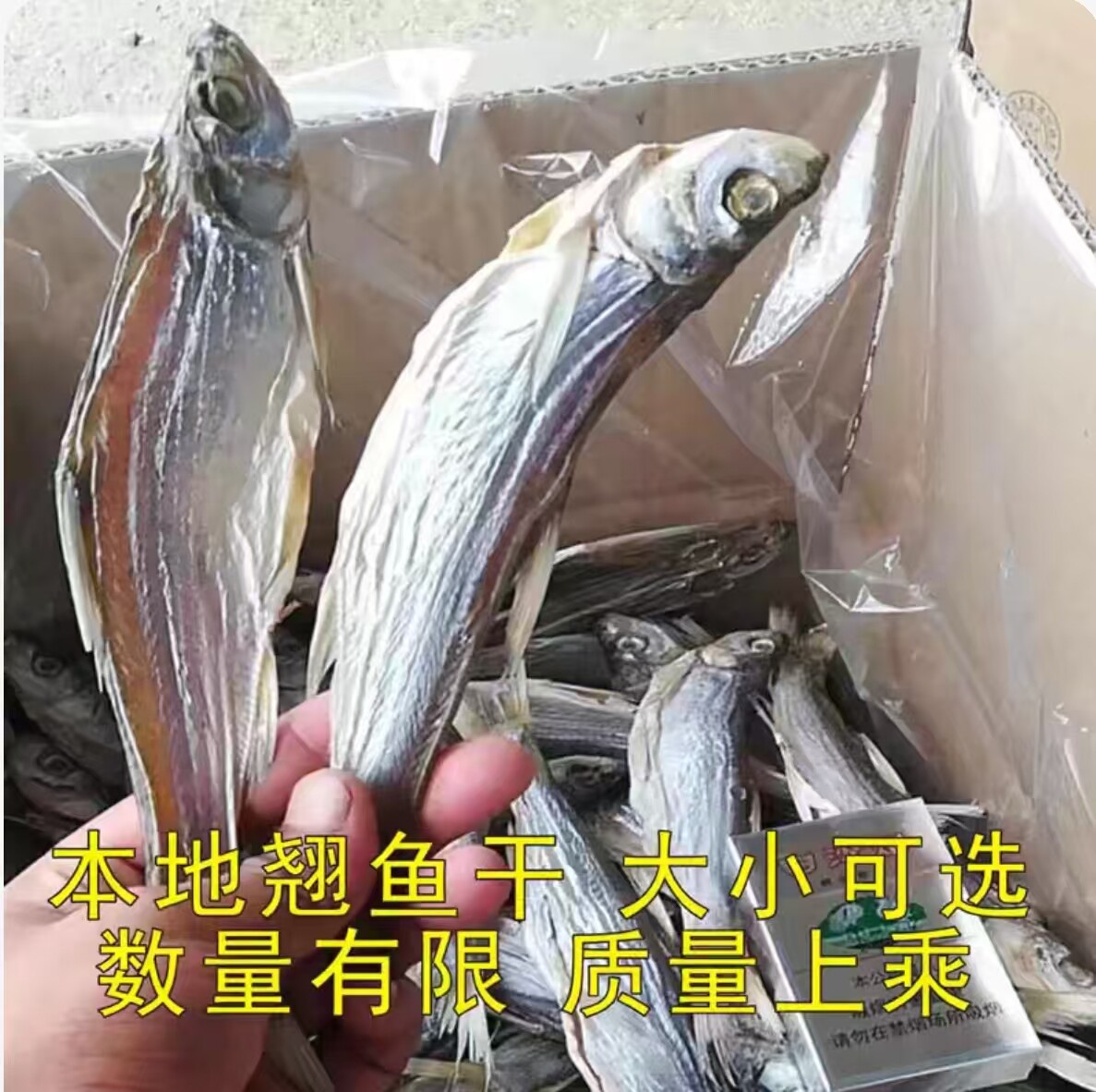 翘嘴鱼干淡水小河鱼干干货湖南常德特产农家咸鱼干