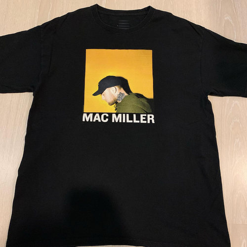 MacMiller美式嘻哈潮牌落肩T恤