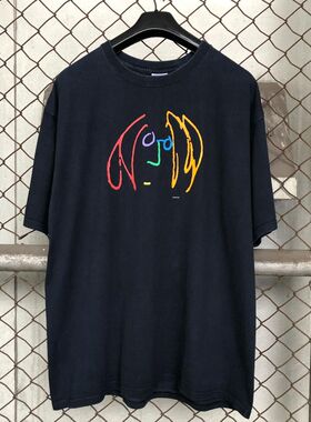 The Beatles披头士T恤John Lennon约翰列侬人像简笔画男女短袖潮