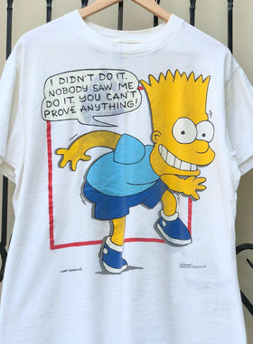 Simpsons辛普森卡通人物美式短袖