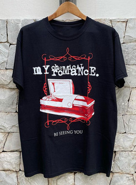My Chemical Romance我的化学浪漫摇滚乐队周边男女高街短袖T恤潮