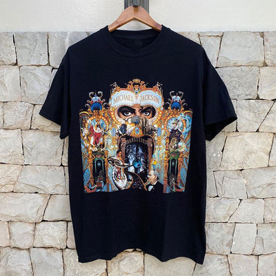 Michael Jackson迈克尔杰克逊vintage tee hiphop炸街潮流短袖T恤