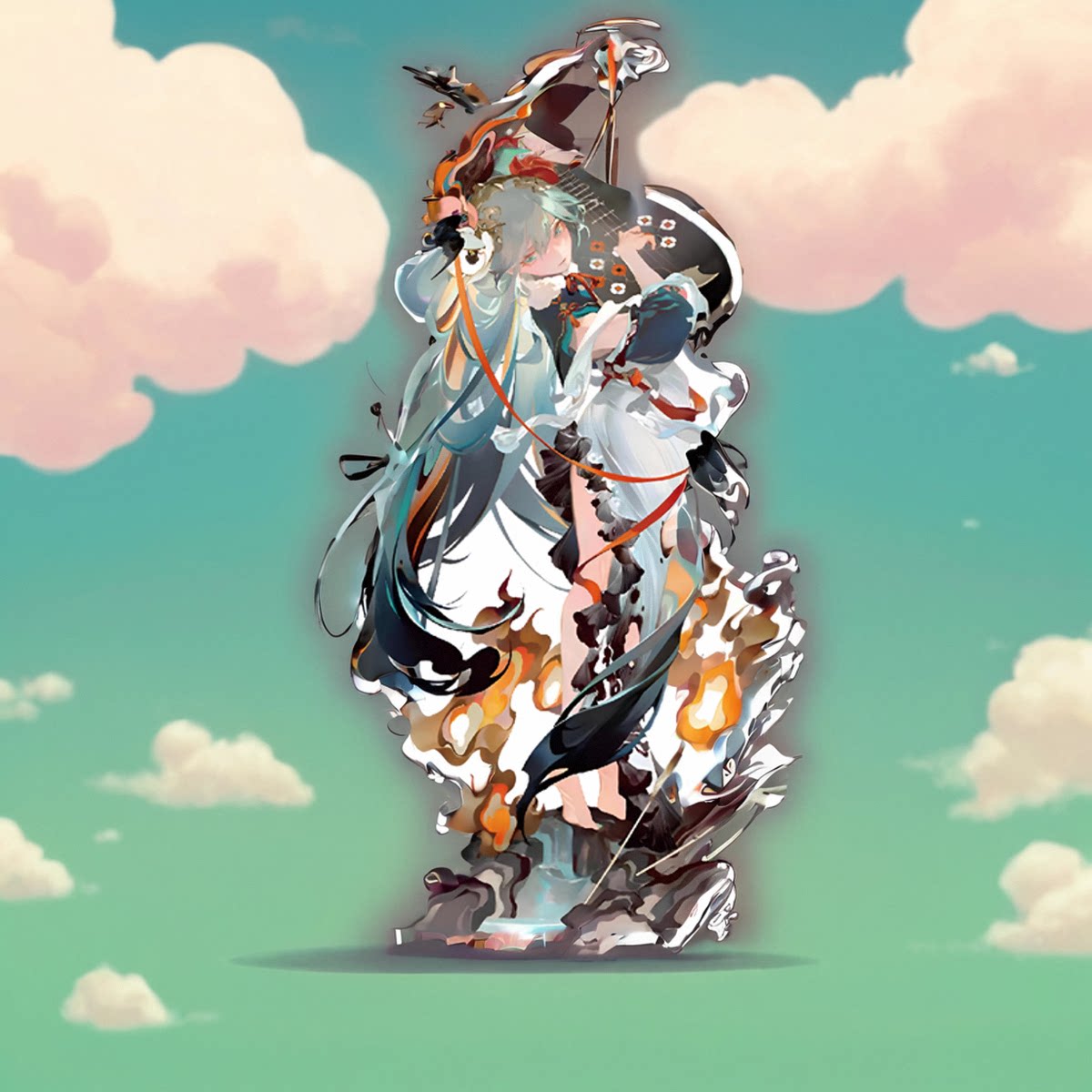 goodsmile moment 初音未来十面埋伏ver 亚克力立牌