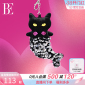 BE范德安喵星人系列2025新品 比基尼美人鱼小黑猫挂件钥匙扣