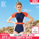 BE范德安MIX系列女士连体泳衣保守专业运动泳衣女泡温泉高级感