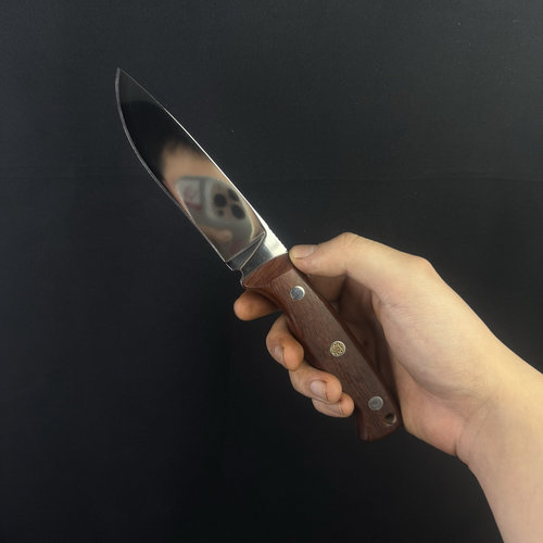 龙泉镜面440C剔骨割肉分割厨房专用不锈钢小刀切肉
