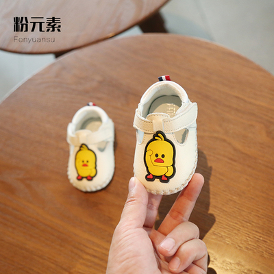 春秋鞋子软底真皮步鞋秋季不掉