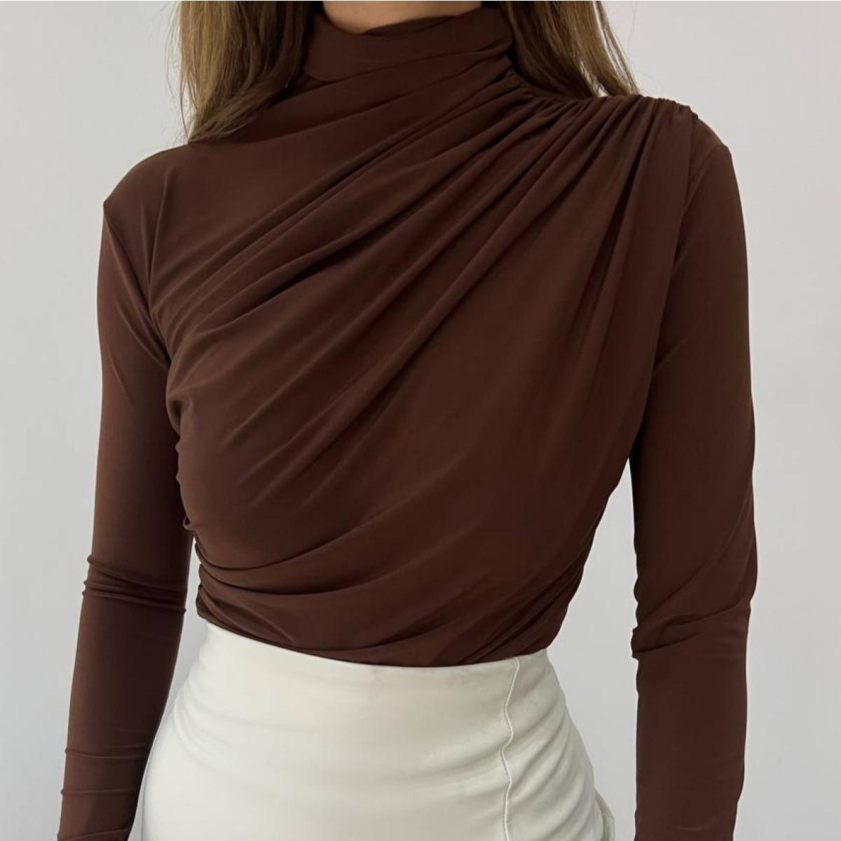 New base shirt top slim fit T-shirt for women