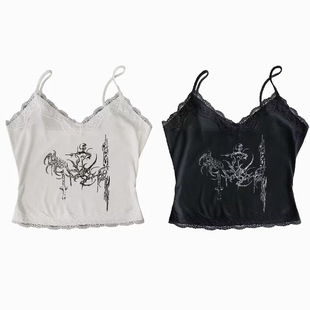Sexy lace camisole women's top